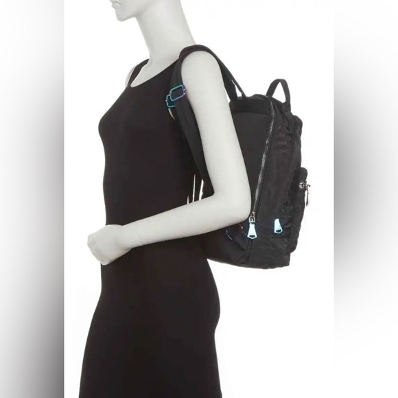 Nylon Quilted Iridescent Hardware Got Your Back Backpack - Picture 5 of 5